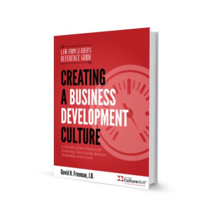 Creating a Business Development Culture
