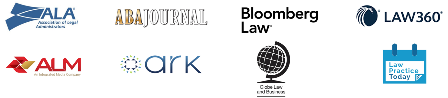 Press and media coverage from leading legal industry publications
